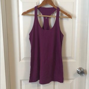 Lululemon purple tank top; size 12